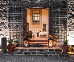 La sala vista dall'esterno - Nikis Resort