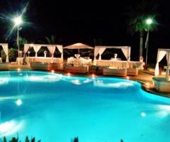 aperitivo a bordo piscina