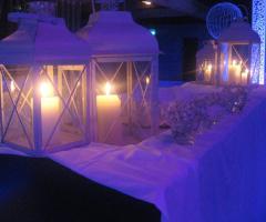Lanterne per un matrimonio serale