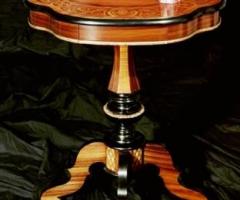 Mobili Intarsiati artistici - Tavolino in stile Modello Napoleone