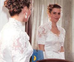 Acconciatura sposa capelli raccolti