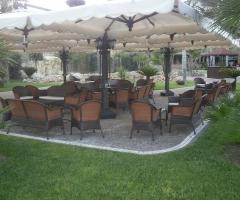 Zona aperitivo al ricevimento di matrimonio