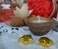 Candela come bomboniera per il matrimonio