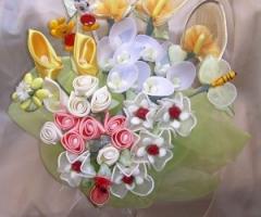 Bouquet di fiori-confetto