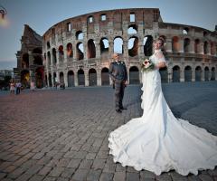 Servizio fotografico al Colosseo