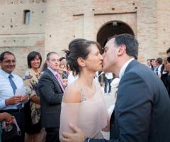 Il bacio degli sposi - Giacomo Attili Fotografo