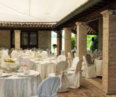 Ricevimento in giardino - Castello Montegiove