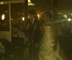 Gli sposi hanno voluto dedicarsi una canzone