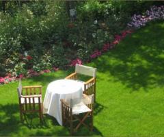 Tavoli per le nozze in giardino