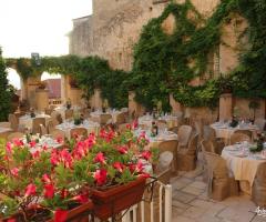 Lo Zefiro - L'allestimento del ricevimento di nozze