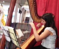 Arpa per la musica di matrimonio