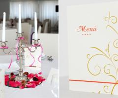 Mise en place per il matrimonio al Grand Hotel Salerno