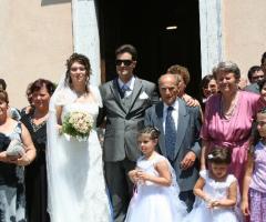 D'Aguanno Broadcast Foto - All'uscita dalla Chiesa