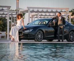 Hotel Casale Milocca - Gli sposi in piscina