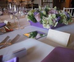 Composizini floreali per le nozze