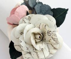 Paper Garden - Bracciale damigelle con manoscritto