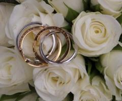 Fotografia delle fedi nuziali