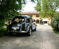 Arrivo degli sposi alla location di nozze