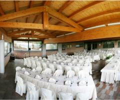 Interno del ristorante per il matrimonio a Vicenza