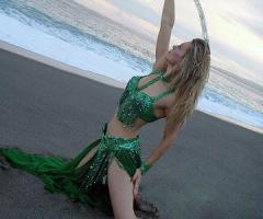 Esibizione sulla spiaggia