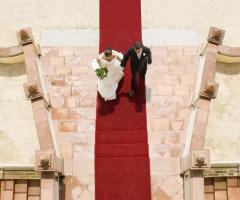 Gli sposi a Villa Castellina