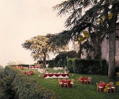 terrazzo con vista sul lago