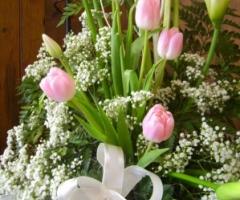 Addobbi floreali per la location di matrimonio