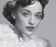 Acconciatura anni '40 per la sposa