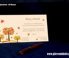 Partecipazioni di matrimonio personalizzate