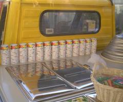 Coppette ordinate - Il chiosco - Carretto per gelati