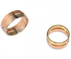 Doppia fede piatta -Rosadelli orafi