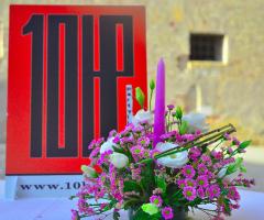 composizione di fiori in logo - 10hp partyliveband