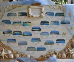 Tableau de mariage - White Passion