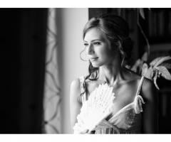 FotoGesti - Ritratto della sposa in bianco e nero