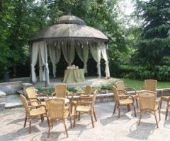 Allestimento della festa di matrimonio