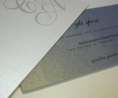 Adverso - Partecipazioni di nozze su carta pregiata