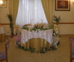 Il tavoli degli sposi