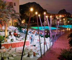 Tutto pronto per un ricevimento al Domina Coral Bay Sicilia Zagarella