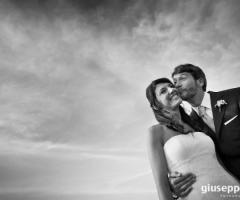 Foto del bacio degli sposi