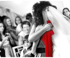 Colore selettivo foto sposa