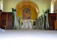 Allestimento chiesa - It's Wedding Time - Wedding Planner a Trieste
