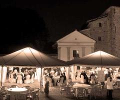 ricevimento in cortile