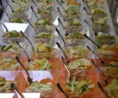 Catering per il banchetto di nozze