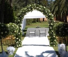 Matrimonio in giardino a Roma