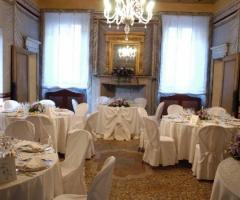 Sala dei Drappeggi per il ricevimento di matrimonio