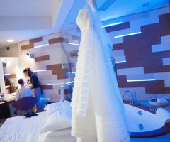 Fotografia dell'abito da sposa