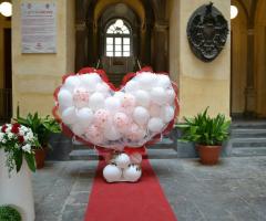 Palloncini casa della sposa
