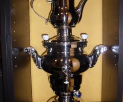 Croce e Delizia - Il Samovar utilizzato nei pomeriggi di degustazione dei tè.