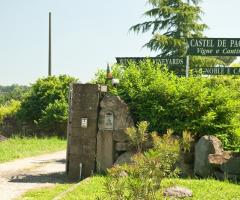 Entrata a Castel de Paolis