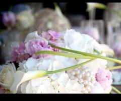 Fiori per il ricevimento di matrimonio